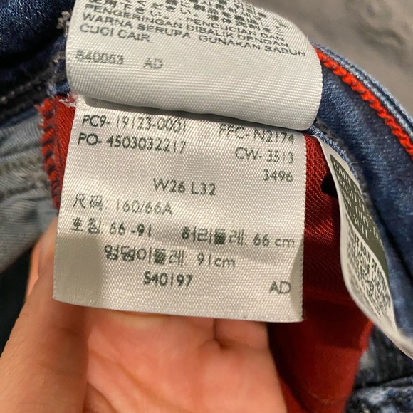 Levi’s Demi Curve Skinny Low Rise - Picture 6 of 6